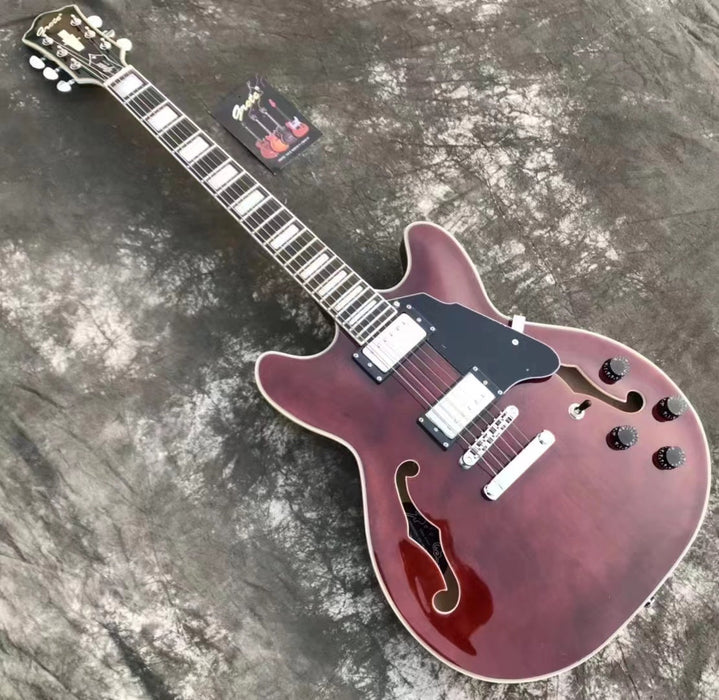 PANGO Music Semi Hollow Body Electric Guitar (YMZ-032)