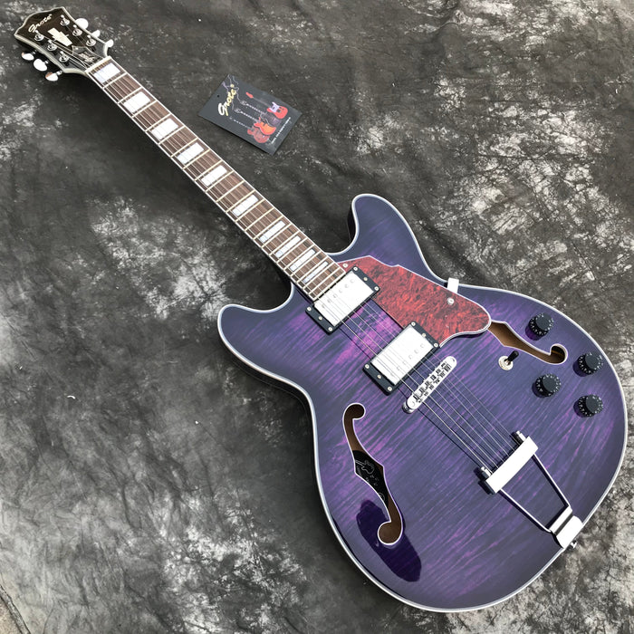 PANGO Music Semi Hollow Body Electric Guitar (YMZ-080)