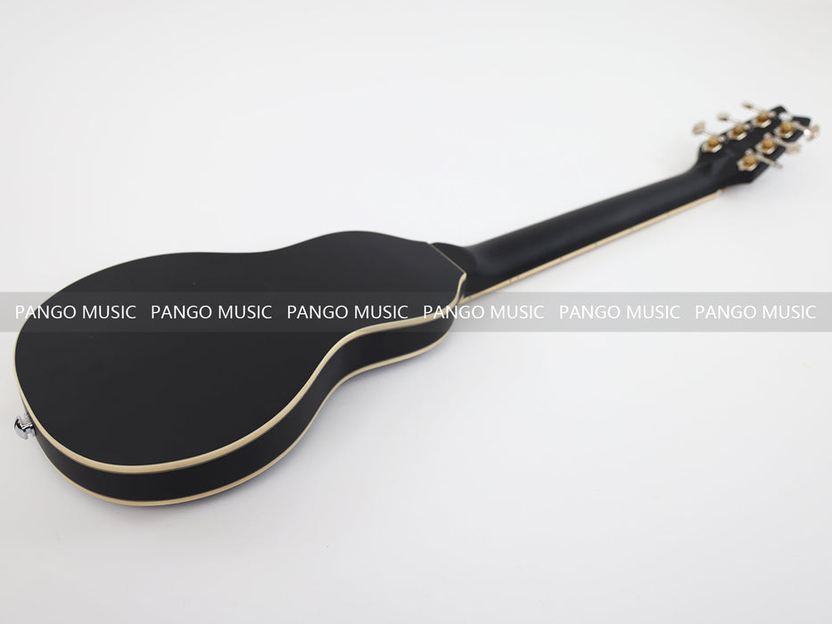 PPEQ 34 Inch Solid Spruce Top Washburn Acoustic Guitar (RO10-B)