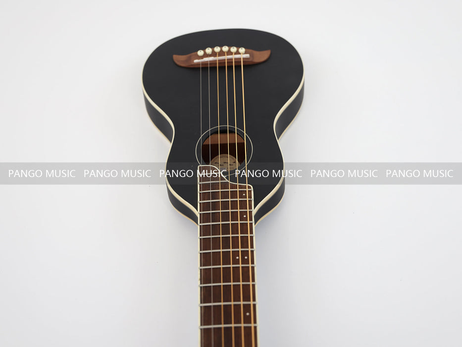 PPEQ 34 Inch Solid Spruce Top Washburn Acoustic Guitar (RO10-B)