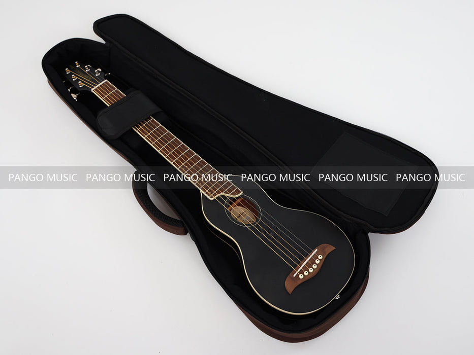PPEQ 34 Inch Solid Spruce Top Washburn Acoustic Guitar (RO10-B)