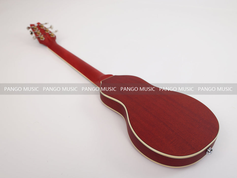 PPEQ 34 Inch Solid Spruce Top Washburn Acoustic Guitar (RO10-R)