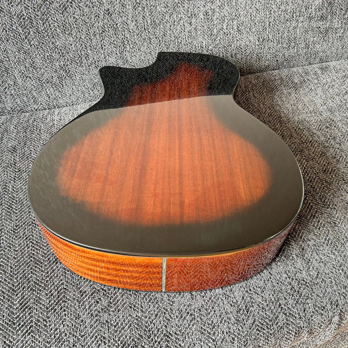 41 Inch Solid Spruce Top LEGO Style DIY Acoustic Guitar with Painting (PHT-004)