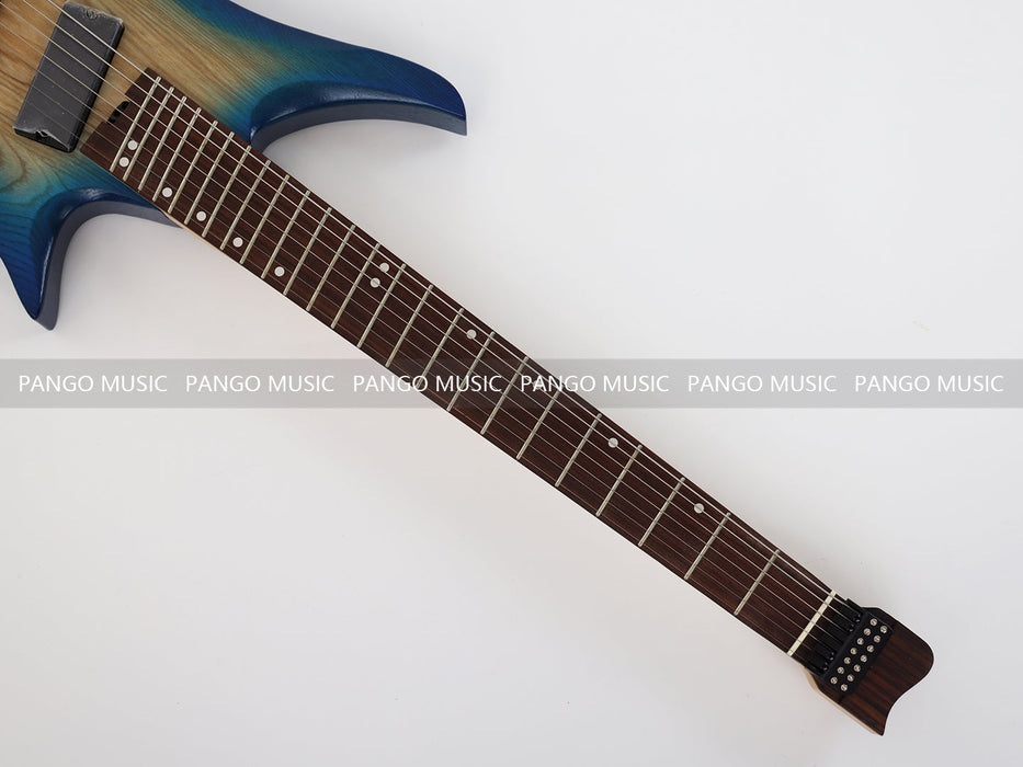 PPEQ 7 Strings Ash Wood Body Headless Style Electric Guitar (PJX-570)