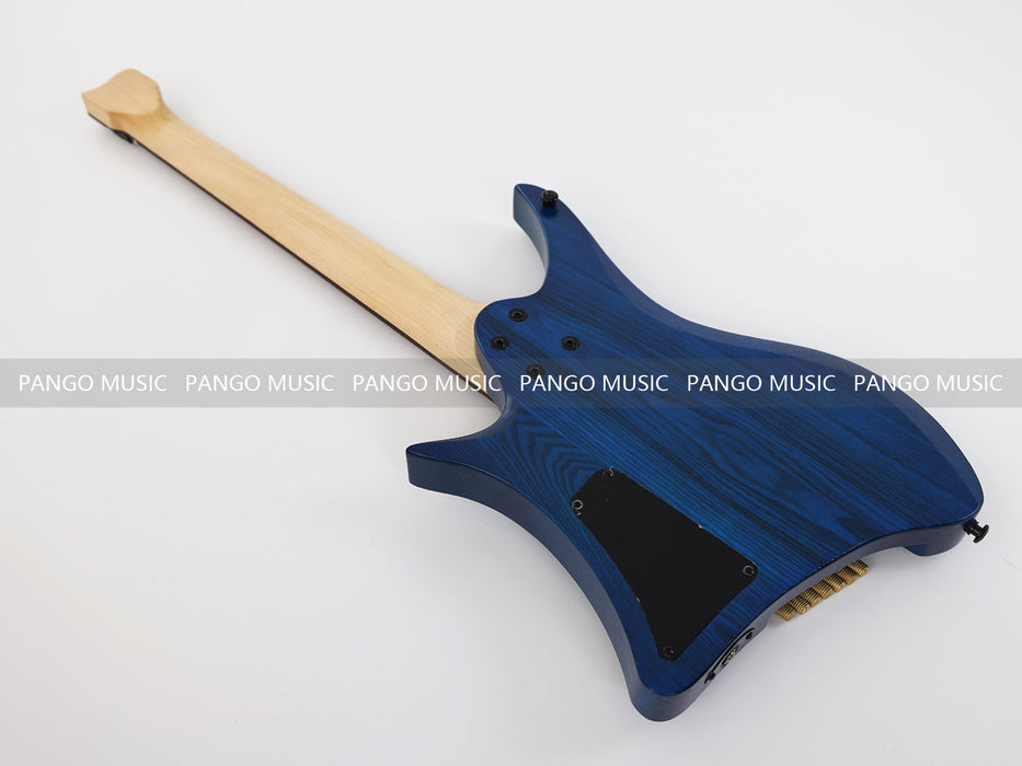 PPEQ 7 Strings Ash Wood Body Headless Style Electric Guitar (PJX-570)