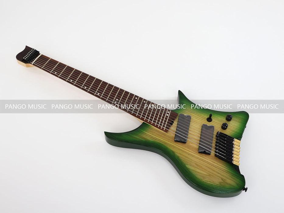 PPEQ 8 Strings Ash Wood Body Headless Style Electric Guitar (PJX-620)
