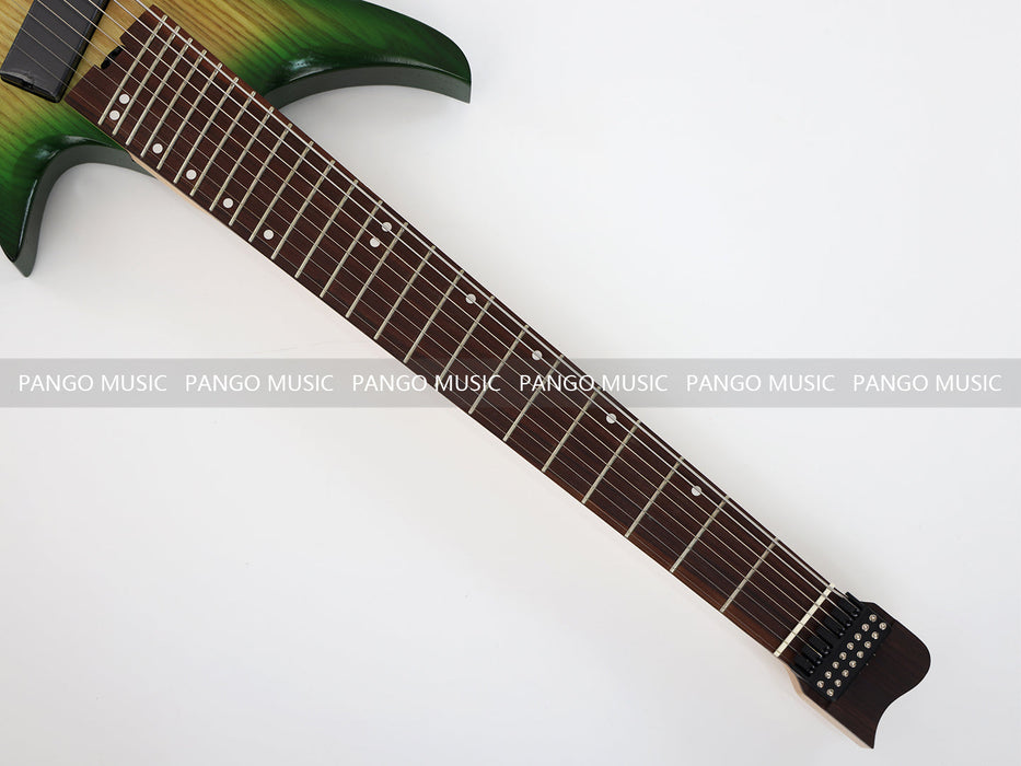 PPEQ 8 Strings Ash Wood Body Headless Style Electric Guitar (PJX-620)