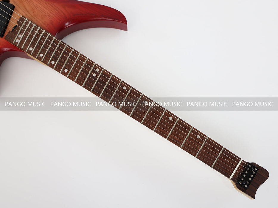 PPEQ Ash Wood Body Headless Style Electric Guitar (PJX-523)