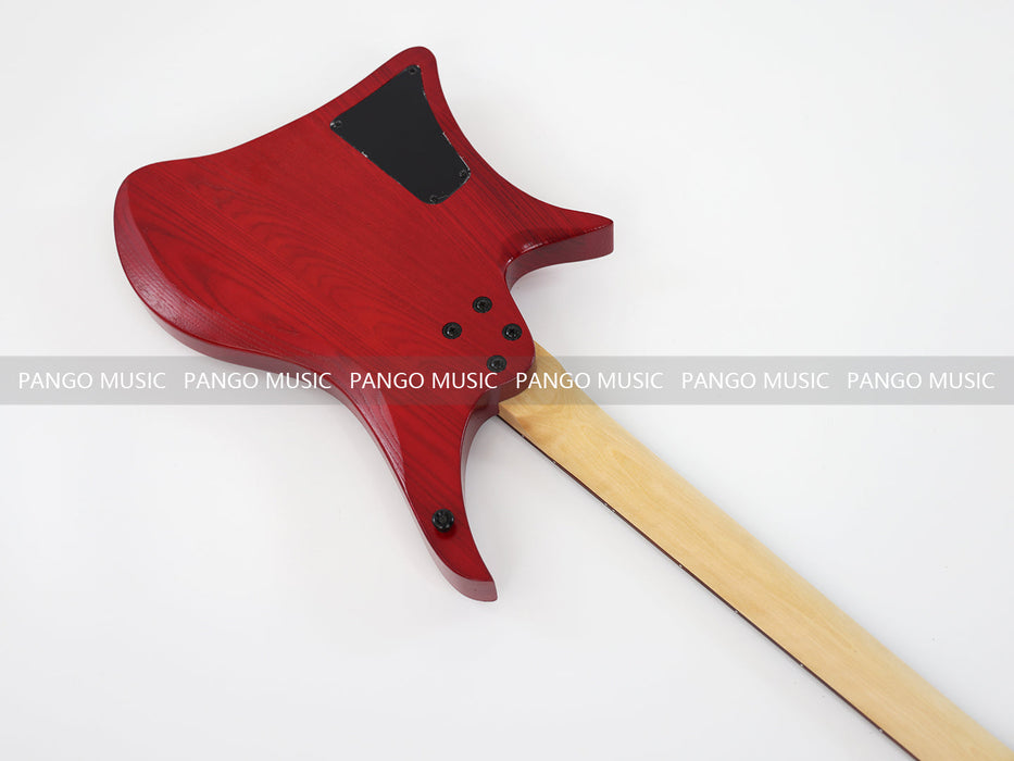 PPEQ Ash Wood Body Headless Style Electric Guitar (PJX-523)