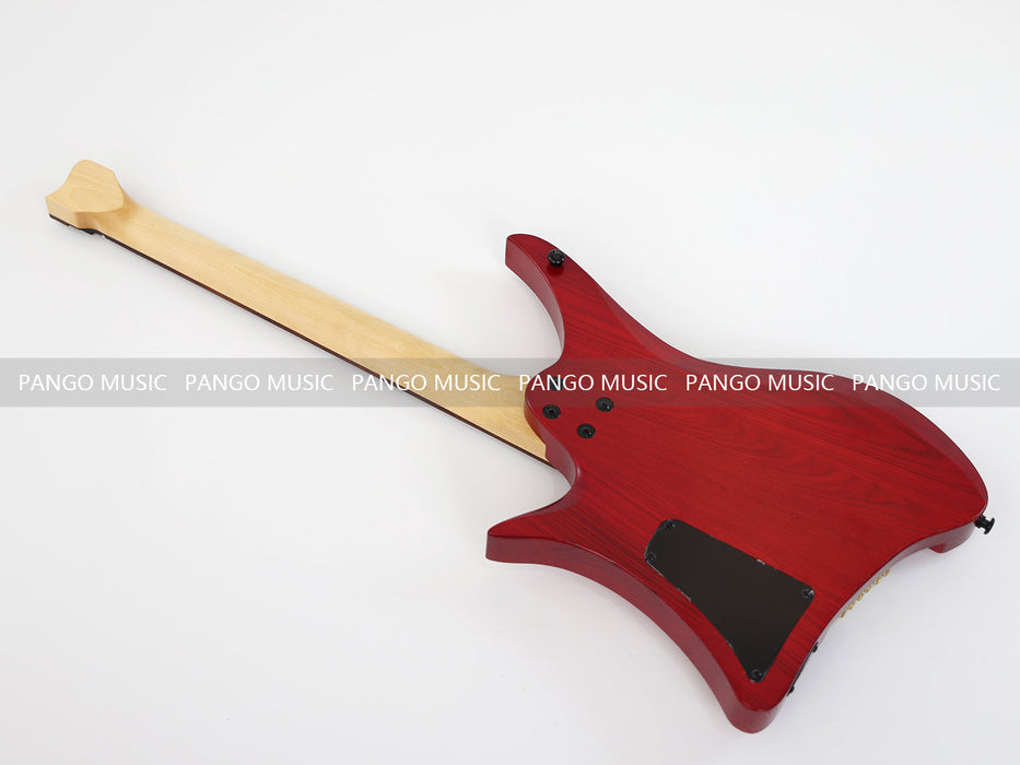 PPEQ Ash Wood Body Headless Style Electric Guitar (PJX-523)