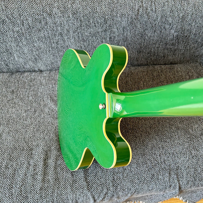 ES-335 Style Green Semi Hollow Body Electric Guitar (GKS-009)