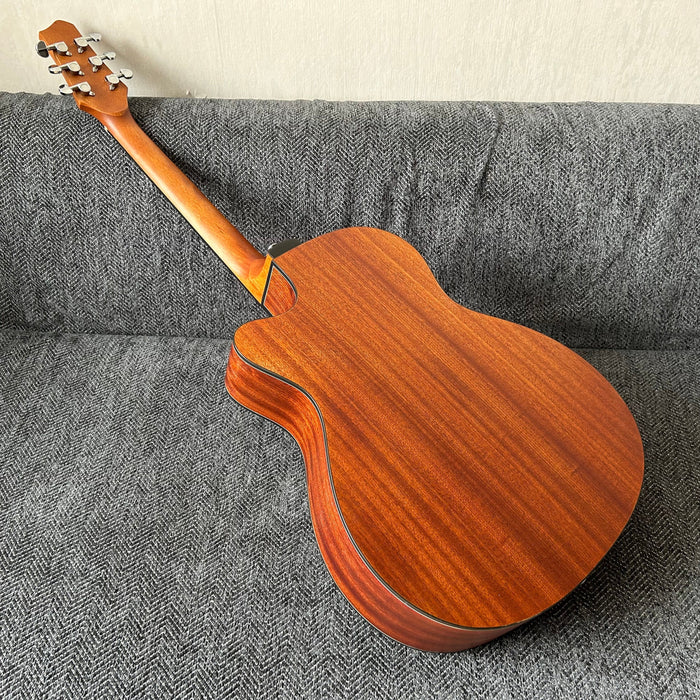 40 Inch Acoustic Guitar with Raindrop Sound Hole (Shanghai Music Show Sample LG-05)