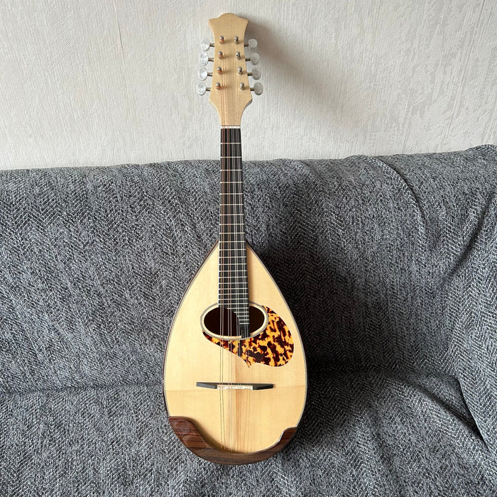 PANGO Music All Solid Wood Bowl Back / Round Back Mandolin (PMB-715)