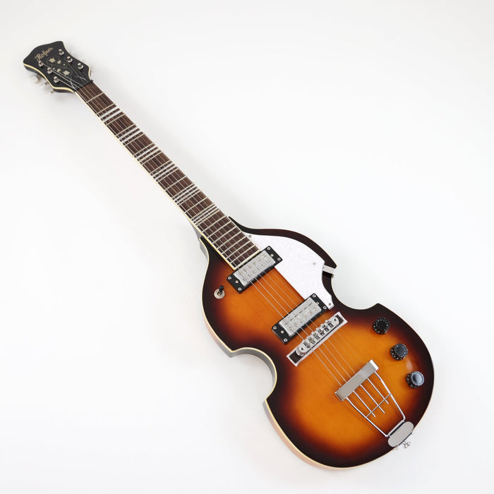 PPEQ Hofner Semi Hollow Body Electric Guitar (PHF-117)