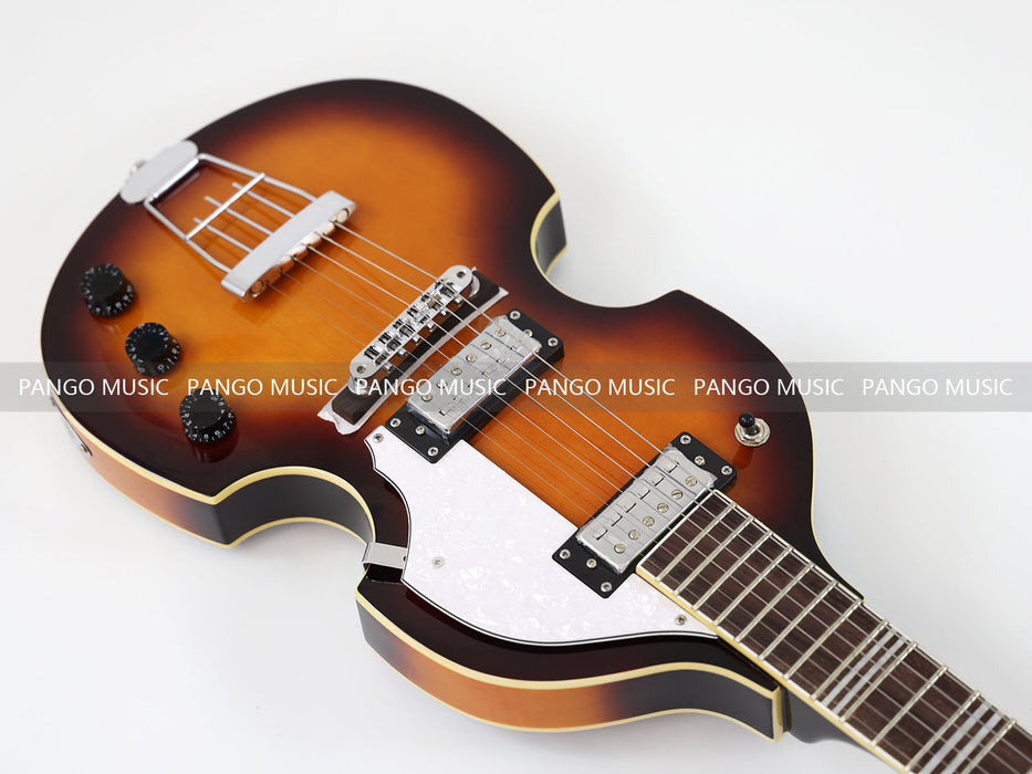 PPEQ Hofner Semi Hollow Body Electric Guitar (PHF-117)