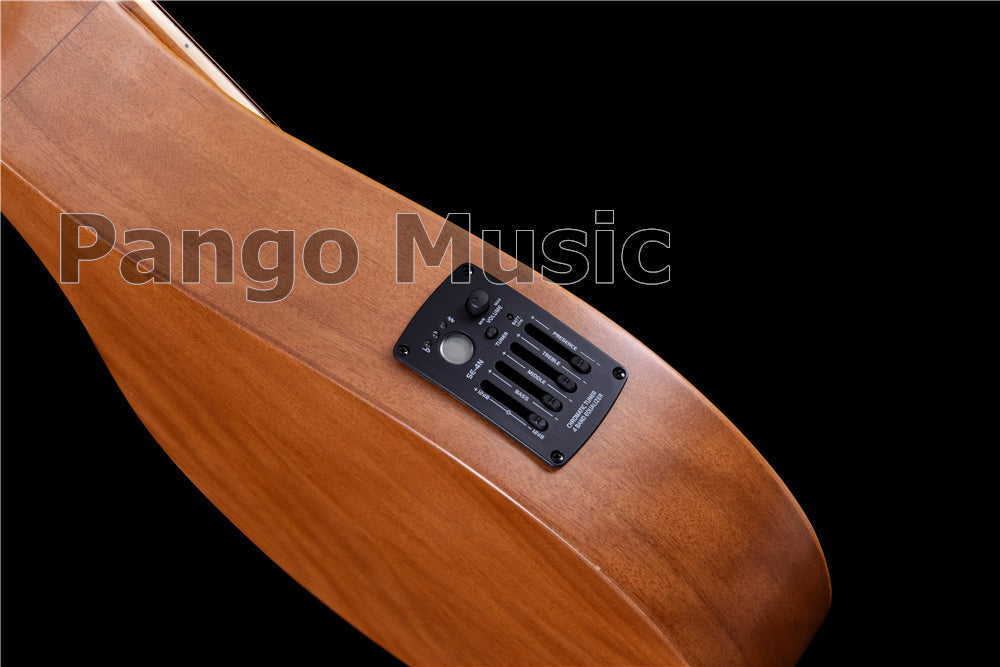 Solid Red Pine Top Irish Bouzouki with EQ (PBZ-587)