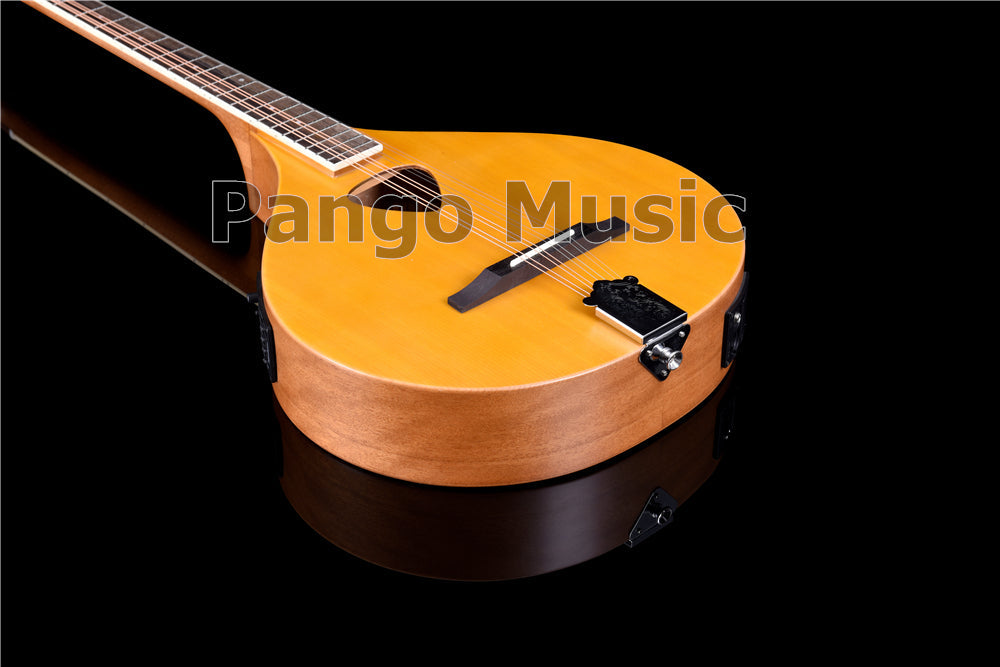 Solid Red Pine Top Irish Bouzouki with EQ (PBZ-587)
