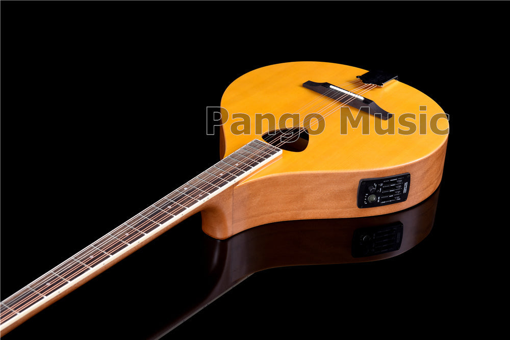 Solid Red Pine Top Irish Bouzouki with EQ (PBZ-587)