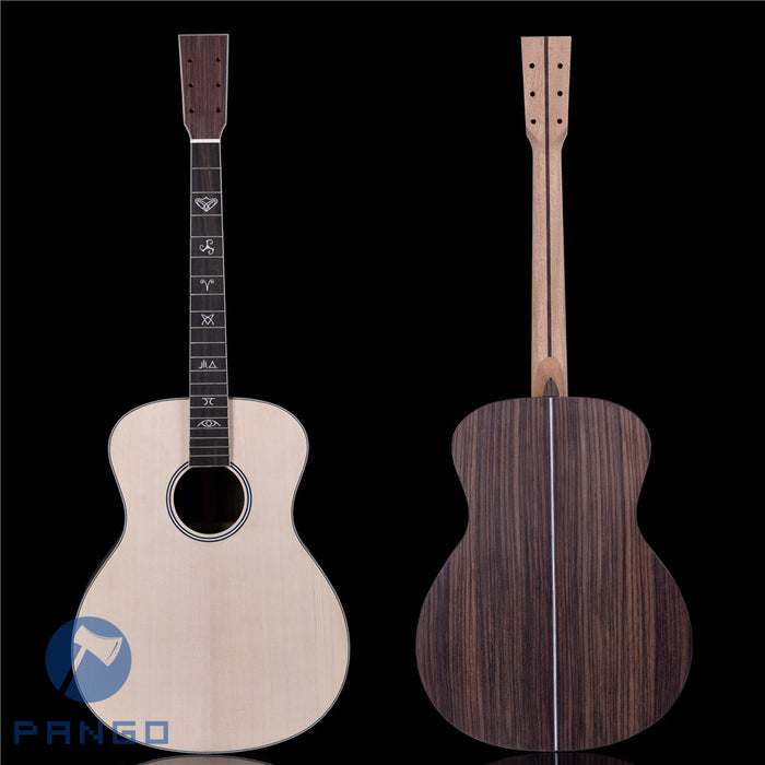 41 inch All Solid Wood DIY Acoustic Guitar Kit (PFA-969)