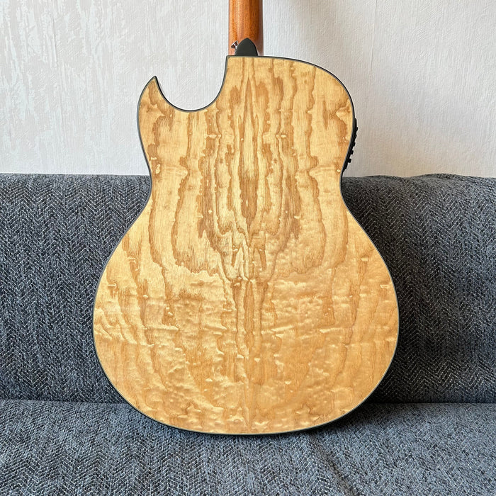 Shanghai Music Show Sample 41 Inch Acoustic Guitar with LED EQ (QAG-AT4)