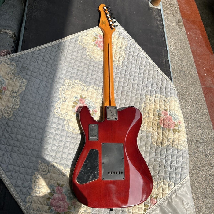 PANGO MUSIC Silent Electric Guitar with F Sound Holes (PSG-061)