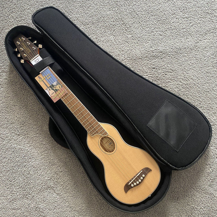 PPEQ 34 Inch Solid Spruce Top Washburn Acoustic Guitar (RO10-S)