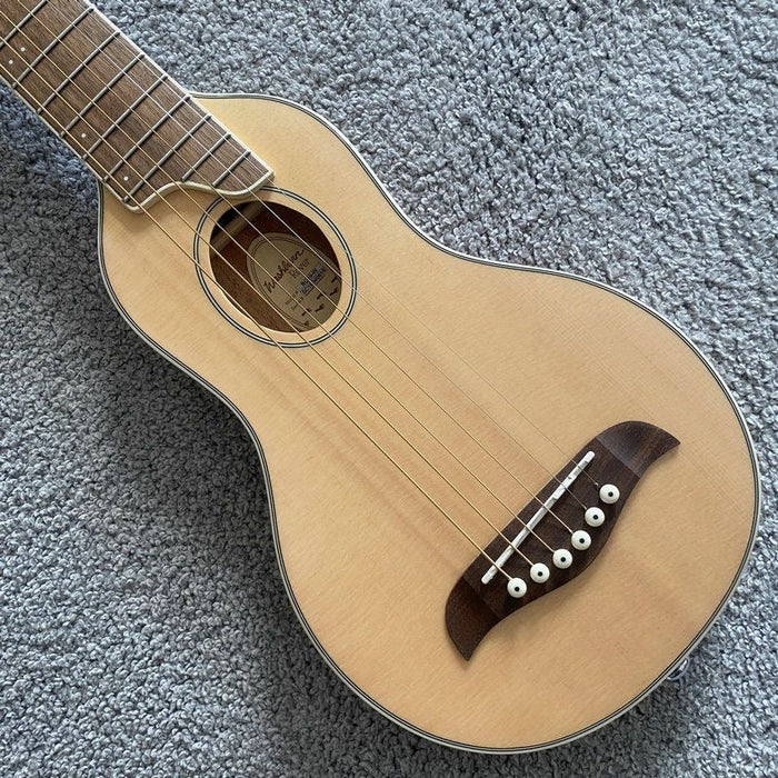 PPEQ 34 Inch Solid Spruce Top Washburn Acoustic Guitar (RO10-S)
