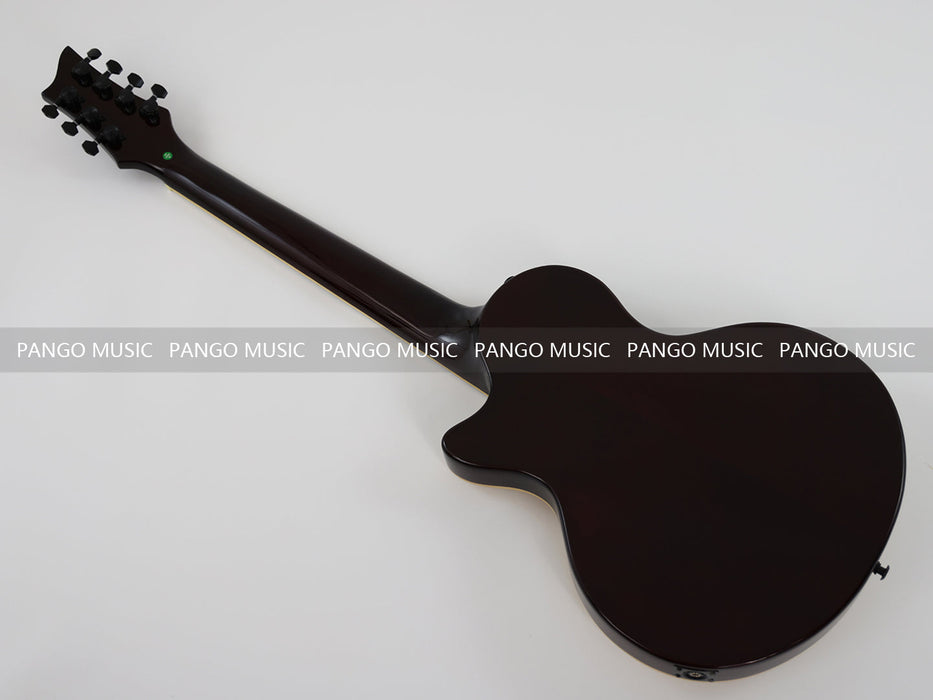 PPEQ 7 Strings Electric Guitar with F Holes (YMZ-010S)