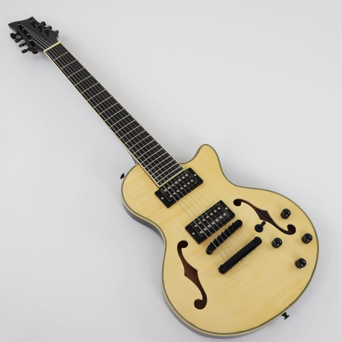PPEQ 7 Strings Electric Guitar with F Holes (YMZ-010S)
