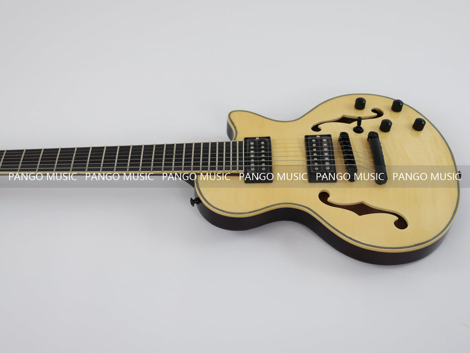 PPEQ 7 Strings Electric Guitar with F Holes (YMZ-010S)