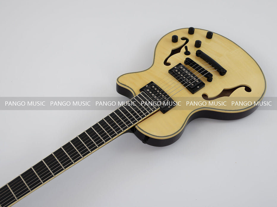 PPEQ 7 Strings Electric Guitar with F Holes (YMZ-010S)