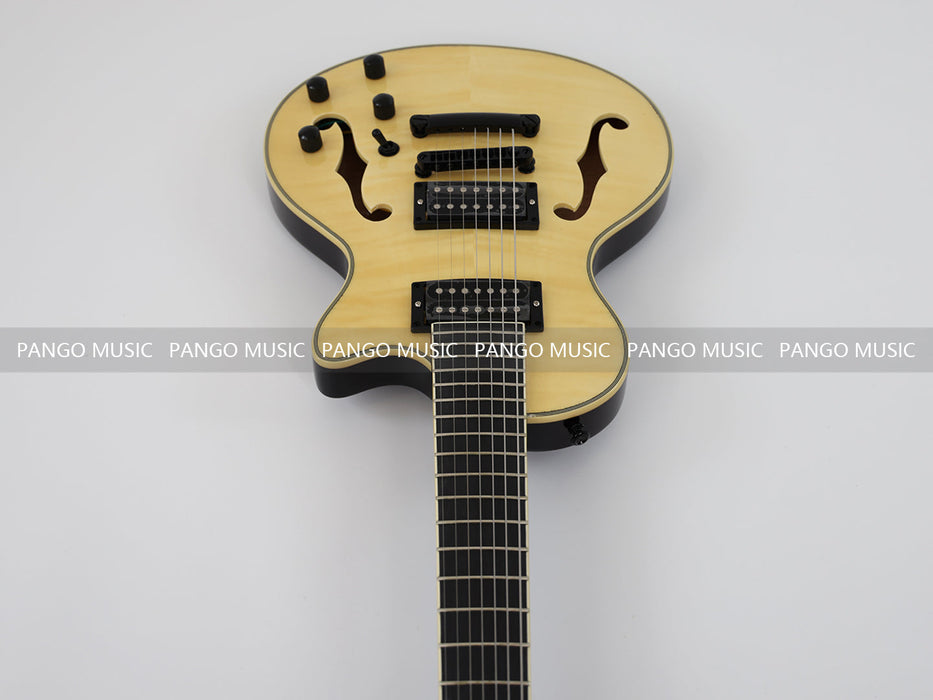 PPEQ 7 Strings Electric Guitar with F Holes (YMZ-010S)
