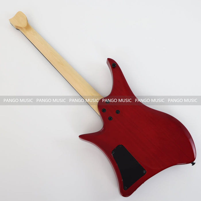 PPEQ Headless Style Electric Guitar with Flamed Maple Top (PJX-520)