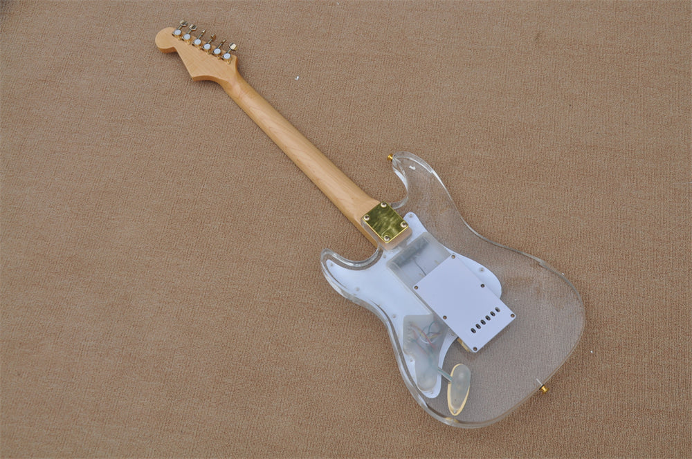 ZQN Series ST Acrylic Body Electric Guitar on Sale (ZQN0018)