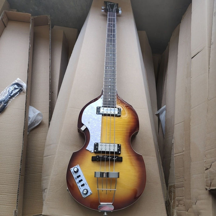 4 Strings Left Hand Electric Bass Guitar (PNY-012)