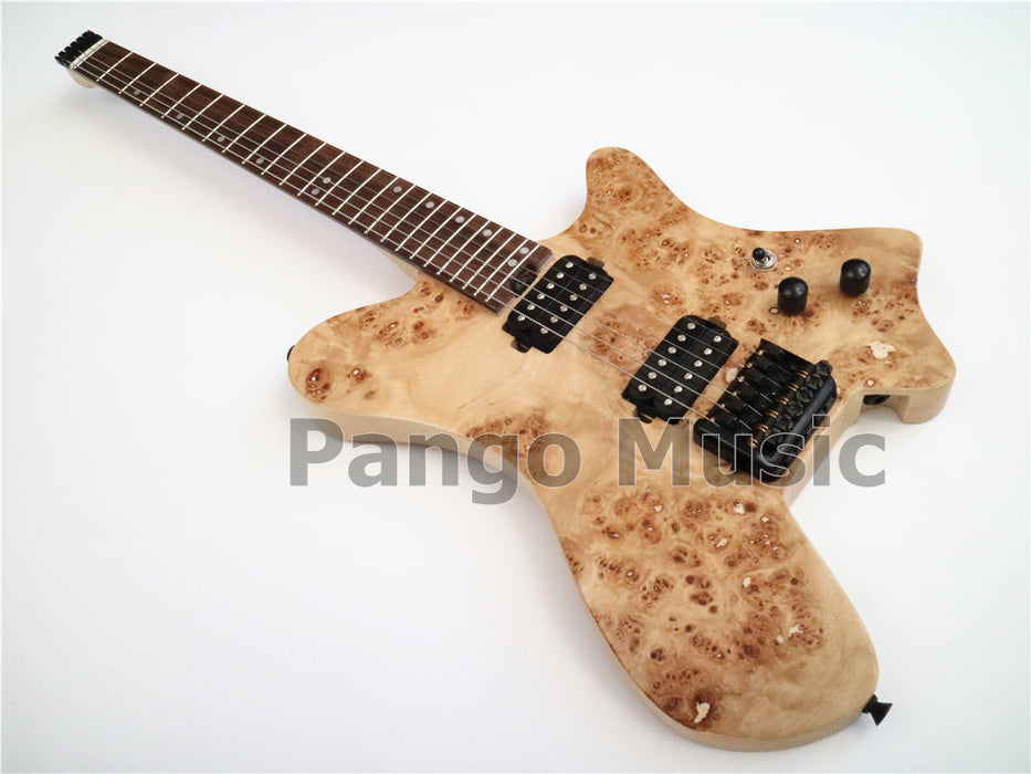 Ash Body/ Roasted Maple Neck Headless Electric Guitar (PZM-317S)