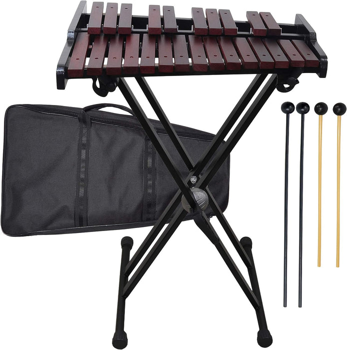 25-Key Xylophone with Mallets, Stand, Bag