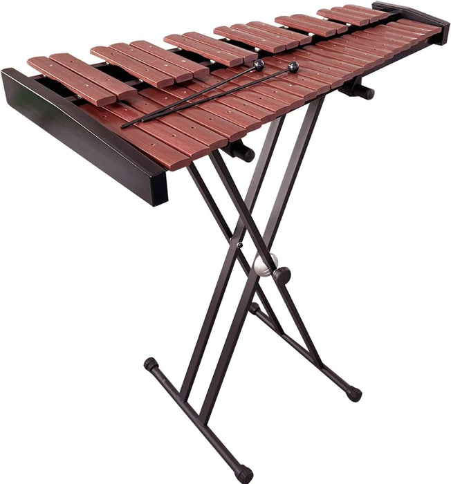 37-Key Xylophone with Mallets, Adjustable Stand, Bag