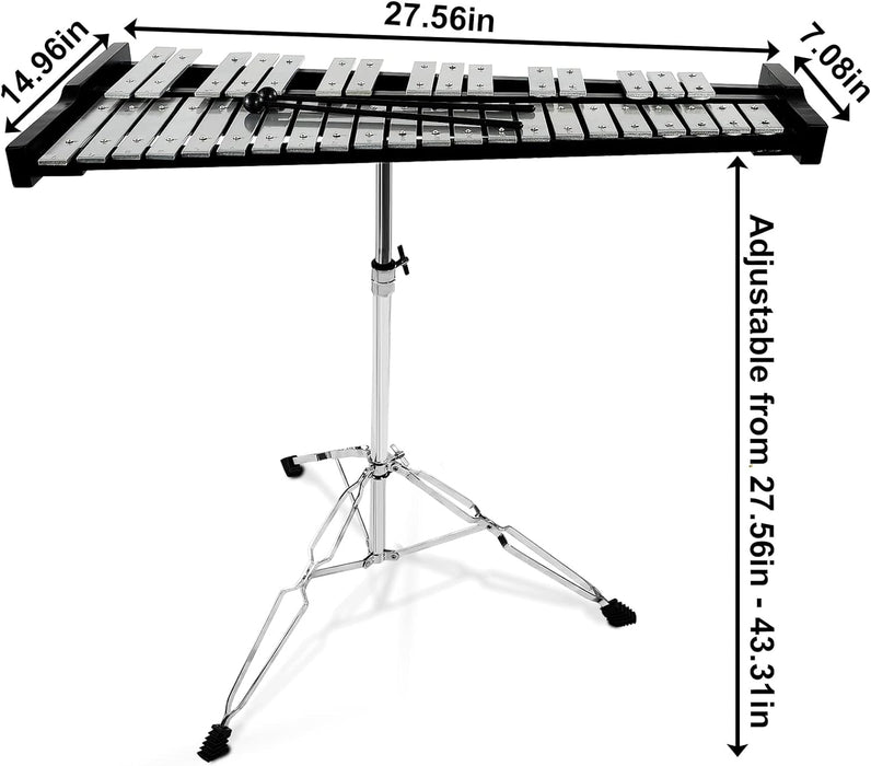 37-Key Xylophone with Bag, Mallets