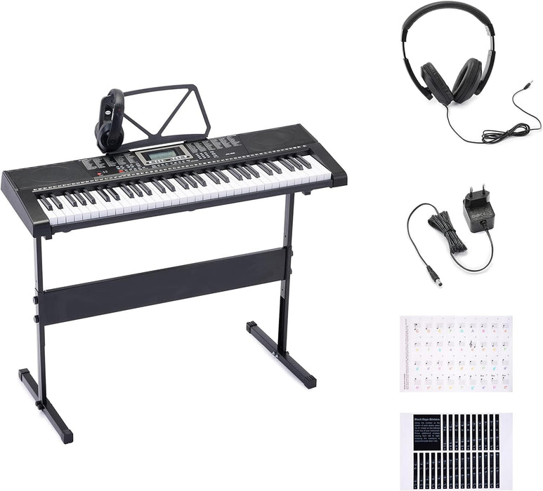 61-Key Electronic Organ with Headphone