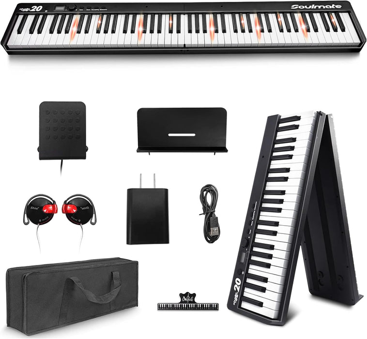88-Key Electronic Organ with Bag