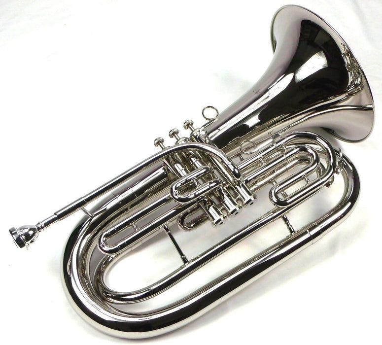 Bb Baritone with Case, Gloves, Cleaning Cloth, Mouthpiece