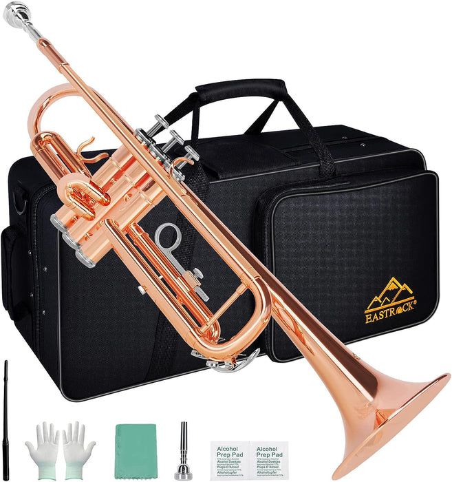 Bb Trumpet with Case, Cleaning Kit and Gloves