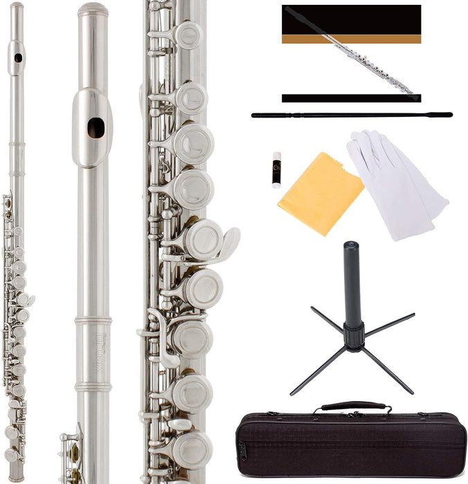 Closed Hole C Flute with Stand, Deluxe Case and Warranty