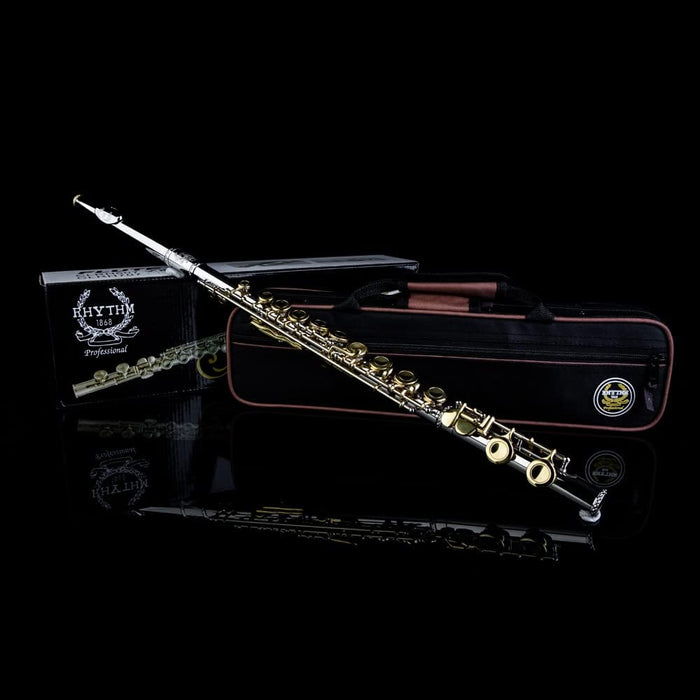 Closed Hole C Flute with Stand, Case, Gloves, Tuning Rod