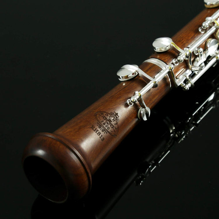 Semi Automatic C Key Oboe with Case, Cleaning Kit