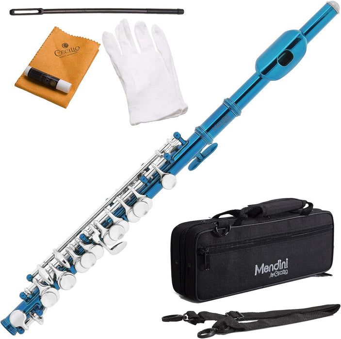 C Key Piccolo with Case, Gloves