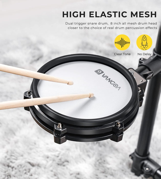 Electronic Drum Set with Headphone, Sticks