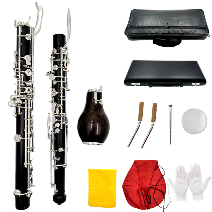 F key English Horn with Case, Screwdriver, Gloves and Cleaning Kit