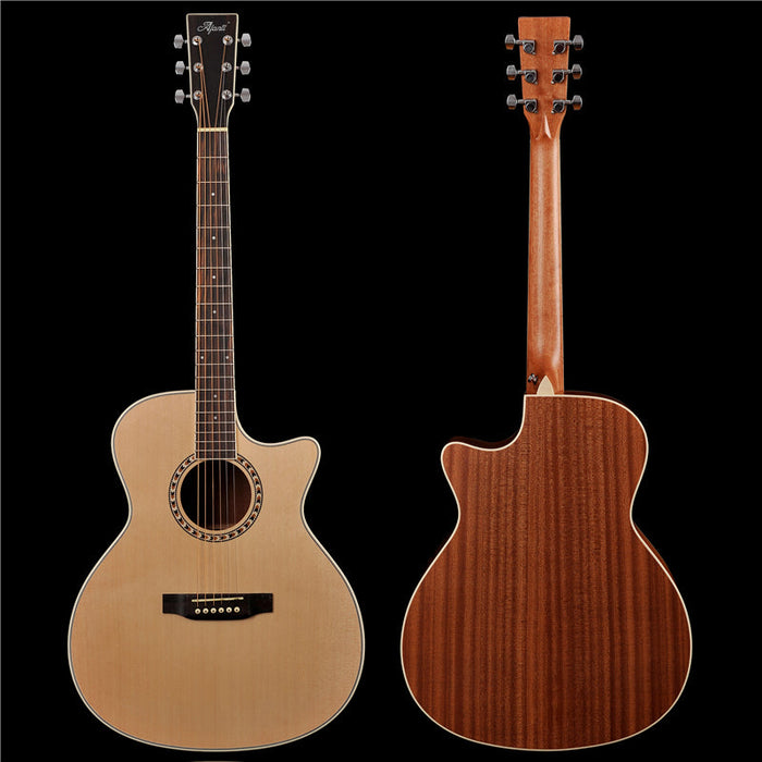 41 Inch Solid Spruce Top Acoustic Guitar (PFA-908)